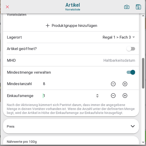 Bildschirmfoto_der Web App